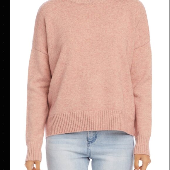 Karen Kane Color Blocked Turtleneck Sweater - Picture 4 of 4